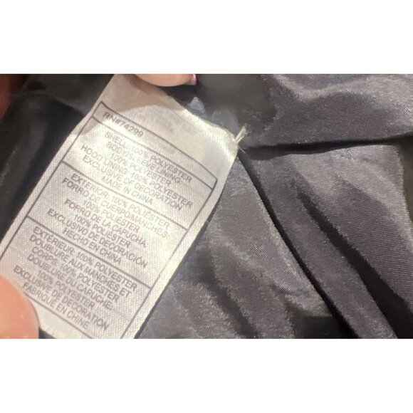 Leopard Print Faux Fur Hooded Coat Madden NYC XS - Picture 4 of 4